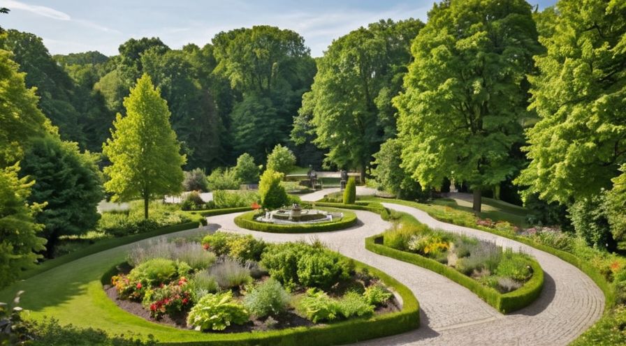 Der Kurpark im Detail